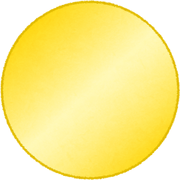 Gold Circle Illustration